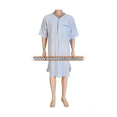 Mens nighties cotton nightshirts FD11630